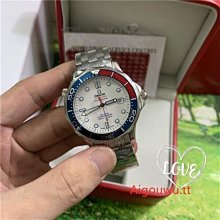 歐米茄 Omega 海馬 seamaster 300米 8800機芯 半金 藍面 膠帶 同軸 20年 全新 歷史價格詳細信息