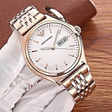 商務手錶 Armani阿瑪尼手表男鋼帶時尚休閑商務雙眼多功能防水石英表AR0389機械表 -促銷 歷史價格詳細信息