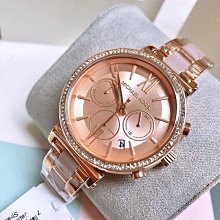 美國百分百【Michael Kors】手錶 MK4545 女錶 MK 鍊帶腕錶 大logo 水鑽 玫瑰金 BO50 歷史價格詳細信息