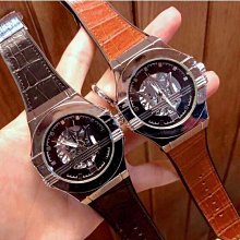 【MASERATI 瑪莎拉蒂】男女通用機械錶型號R8821108010(黑色錶面黑錶殼深黑色真皮皮革錶帶款) 歷史價格詳細信息