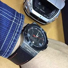 【MASERATI 瑪莎拉蒂】男女通用機械錶型號R8821108010(黑色錶面黑錶殼深黑色真皮皮革錶帶款) 歷史價格詳細信息