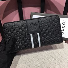 全新 【GUCCI 】古馳 精緻 黑色 男 女性 金屬扣 中夾 短皮夾 實用功能款10卡+零錢㊣ 歷史價格詳細信息
