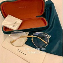 GUCCI 古馳 眼鏡 GG1321O 001 (金/黑) 大方框 鏡框【原作眼鏡】 歷史價格詳細信息