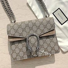 二手 GUCCI Mini GG Marmont 皮革 迷你 小款 肩背包 黑 446744 22公分 歷史價格詳細信息