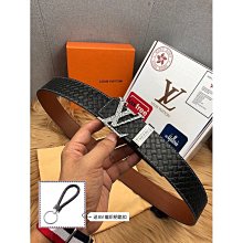 現貨 品質 100 % lv路易威登男士菱格紋帶皮帶 牛皮帶身 男【潮流百貨】 價格比較,價格查詢,歷史價格詳細信息