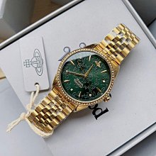 現貨VIVIENNE WESTWOOD Wallace 水鑽圈 黑色錶盤 金色不鏽鋼錶帶 石英 女士手錶 VV208GBGD 歷史價格詳細信息