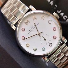 現貨MARC BY MARC JACOBS Amy 鐵灰色錶盤 水鑽刻度 鐵灰色不鏽鋼錶帶 石英 女士手錶 MBM8596 歷史價格詳細信息