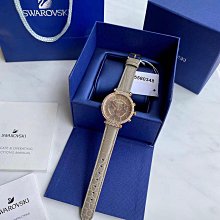 現貨SWAROVSKI Passage Chrono 水鑽圈 藍色錶盤 藍色皮革錶帶 石英 三眼計時 女士手錶5580342 歷史價格詳細信息