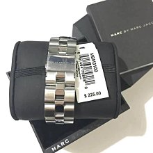 現貨MARC BY MARC JACOBS Amy 鐵灰色錶盤 水鑽刻度 鐵灰色不鏽鋼錶帶 石英 女士手錶 MBM8596 歷史價格詳細信息
