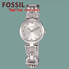 代購FOSSIL 全新 女錶 ES3433銀/ES3435金 明星大牌同款 歷史價格詳細信息