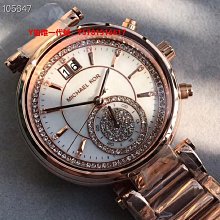 代購MICHAEL KORS 石英鑲鑽-時尚女錶-38mm mk5125/5126 明星大牌同款 歷史價格詳細信息