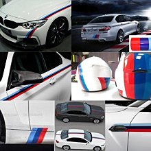 寶馬M三色 前後 保桿貼 車貼 三色貼 車身貼紙 BMW 1系 2系 3系 4系 5系 6系 7系 前後兩款可選 單件價 歷史價格詳細信息