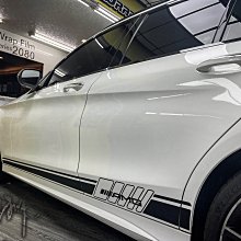 【熊獅貼膜】Mercedes-Benz AMG 車身拉線 3M 2080 M12  消光黑 汽車貼膜 快速換色 局部貼膜 歷史價格詳細信息