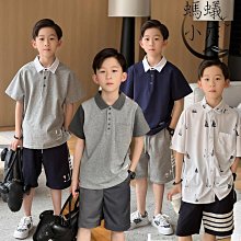 男童夏裝短袖襯衫2024新款中大童夏季襯衣兒童夏款男孩上衣童裝 歷史價格詳細信息