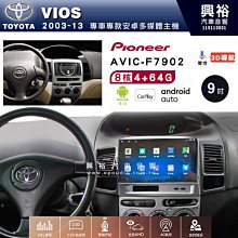 興裕【Pioneer】安卓機 AVIC-F7902 豐田 ALTIS 2001~07 安卓主機 9吋 4+64G八核心 歷史價格詳細信息