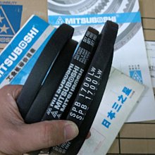 MITSUBOSHI日本三星皮帶V型帶傳動帶進口三角帶B157B158B159B160 歷史價格詳細信息