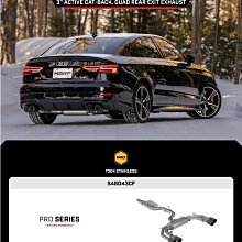 =1號倉庫= MBRP 三英寸 主動式 中尾段 四出 排氣管 2015-2020 AUDI S3 價格比較,價格查詢,歷史價格詳細信息