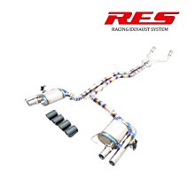 【YGAUTO】RES排氣管 AUDI A3 1.4T 1.8T Hatchback 當派 中尾段 電子閥門 尾飾管 不銹鋼/鈦合金 歷史價格詳細信息