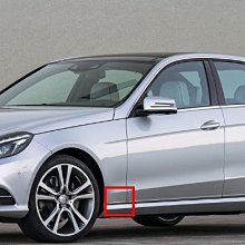 圓夢工廠 Benz W212 13~16 E220 E400 E500 E550 E63 改裝鍍鉻銀 後保桿側邊車身飾條 歷史價格詳細信息