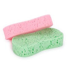 高效發泡洗車海綿 壓縮海綿 蜂窩孔 8字型-5入/組 (顏色隨機) 歷史價格詳細信息