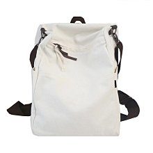 多用雙肩包女韓版原宿大學生書包女大容量帆布斜跨包旅行bf背包女 歷史價格詳細信息