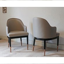 【北北】軟包皮質座椅洽談實木餐椅帶扶手成人靠背酒店包廂配套餐椅 歷史價格詳細信息