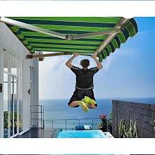 伸縮式遮陽棚摺疊手搖電動收縮鋁合金遮陽蓬陽臺戶外庭院防水雨篷 歷史價格詳細信息