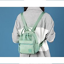 純色復古帆布書包女大學生簡約初中背包電腦雙肩包男潮流ins休閑 歷史價格詳細信息