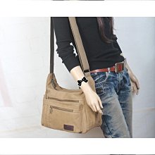 新款大容量多層帆布男單肩斜挎男士橫款背男式旅游休閑 歷史價格詳細信息