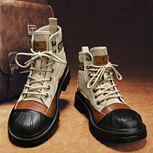 馬丁靴男秋季軍靴機能風男靴子男潮靴英倫工裝靴沙漠短靴高筒男鞋 雙十二全館井川百貨  露天拍 歷史價格詳細信息