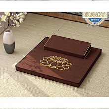 疊墊 打坐墊禪修墊蒲團拜佛墊冥想靜坐禪墊家用疊加厚布藝椰棕跪拜墊 傑西卡 歷史價格詳細信息