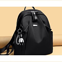 休閒雙肩包女士牛津布2024新款春夏時尚旅遊書包百搭高級感小背包 歷史價格詳細信息