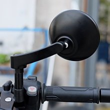 摩托車后視鏡復古車把鏡踏板改裝手把鏡倒后鏡廣角反光鏡250狒狒~特價 歷史價格詳細信息