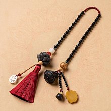 【新款】車載掛件掛飾汽車掛件蓮花掛件女車內木車後視鏡傳統掛件汽車掛飾 歷史價格詳細信息