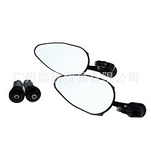 手把復古 反光鏡鏡車把後視鏡小圓凸面摩托車握把改裝鋁合金 歷史價格詳細信息