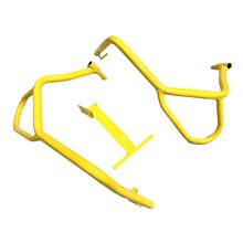 適用寶馬 R1250GS LC 水鳥 ADV 改裝車架保護蓋 左右防護罩 歷史價格詳細信息