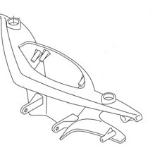 新品 勁戰二代3代改裝CNC腳踏板 機車配件鋁合金6件加厚腳墊 百貨小店 歷史價格詳細信息