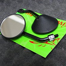 機車後照鏡 後視鏡 圓形 牛角 端子後照鏡 gogoro 高清 通用款 燒鈦電鍍  機車後視鏡 機車百-雲車品 歷史價格詳細信息