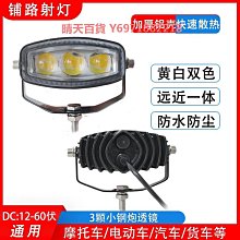 摩托車射燈強光燈雙透鏡電動車大燈遠近光一體切線鋪路超亮燈 歷史價格詳細信息