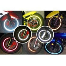 【反光貼紙】雷霆/Fighter悍將/BWS/新G5 輪框貼紙 汽車/機車/自行車 3M材質 12吋輪圈1.2公分寬 歷史價格詳細信息