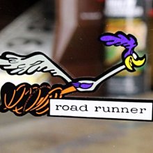 ROAD RUNNER 嗶嗶鳥 RRD006 ROUTE COYOTE 防水 貼紙 車貼 安全帽貼 (1入) 化學原宿 歷史價格詳細信息