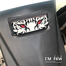 反光屋FKW 勁戰六代 勁戰6 新勁戰 YAMAHA 山葉 機車車型反光貼紙 黑紅 銀白藍 防水車貼 獨家設計製作 歷史價格詳細信息