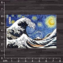 《潮流本舖》海浪 浮世繪 黑藍 防水貼紙 潮流貼紙 行李箱貼紙 安全帽貼紙 機車貼紙 汽車貼紙 PVC A670 歷史價格詳細信息