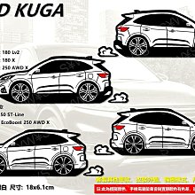 防水 貼紙 ford 福特 kuga 反光貼 後擋車貼 FORD KUGA 客製 車窗貼 車身貼 車貼 裝飾車貼 價格比較,價格查詢,歷史價格詳細信息