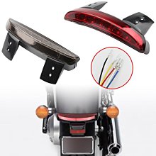 現貨熱銷-哈雷機車尾燈 改裝復古通用LED尾燈牌照燈車牌架剎車燈一體尾燈（規格不同價格也不同 歷史價格詳細信息