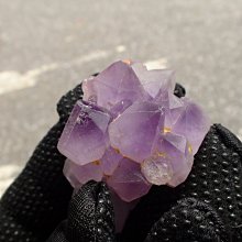 -~shirley ~手握式~練氣佳~馬島三輪紫髮骨幹水晶~0.0179公斤~低價起標!!不錯喔! 歷史價格詳細信息