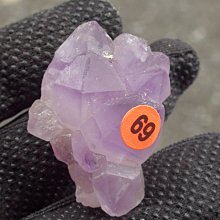 -~shirley ~手握式~練氣佳~馬島三輪紫髮骨幹水晶~0.0179公斤~低價起標!!不錯喔! 歷史價格詳細信息