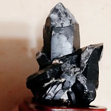[集圓水晶]*收藏品*頂級大件天然巴西亮面黑碧璽原礦柱不含座重6.62kg 歷史價格詳細信息