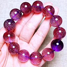 精品天然紫發超七手鍊.又稱三輪骨.11.8mm，重41.5g 歷史價格詳細信息