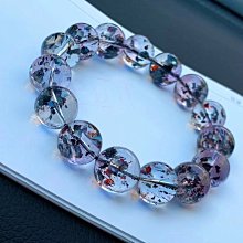 ❤妙玉生花優品購❤頂級極品！ 極品天然紅超七紅髮手鍊，超級漂亮，順發發晶！ 顏色超美！ 顆顆級品.髮絲濃密 歷史價格詳細信息